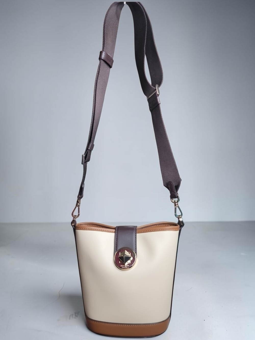 Kate Spade Audrey Colorblock Smooth Leather Mini Bucket Bag With Dustbag Exc.Con